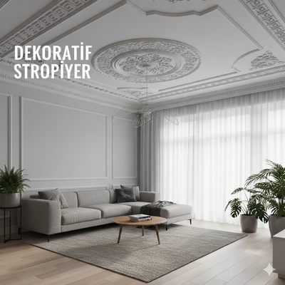 Farklı Bir Dekorasyon Önerisi: Stropiyer