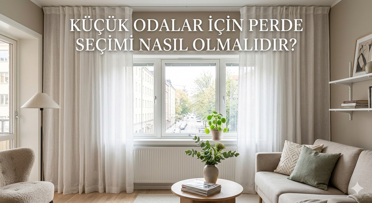 Küçük Odalar İçin Perde Seçimi Nasıl Olmalıdır?