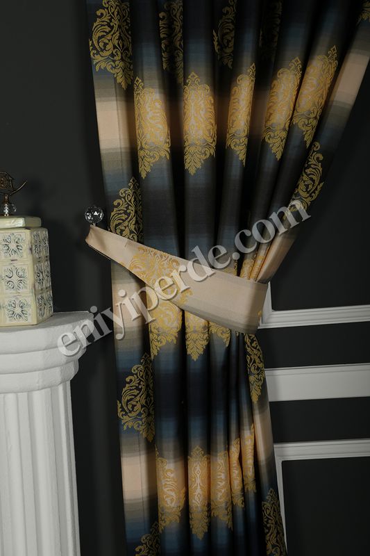 (sari) Valera Fon Perde Degrade Desenli Sarı 386001-100-1 Fiyatları, Özellikleri ve Yorumları - 2