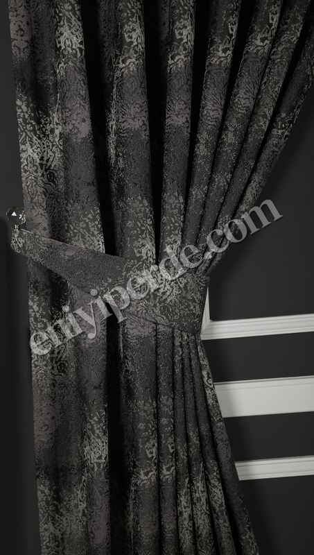 (siyah) Karya Degrade Desenli Fon Perde Siyah 3306 Fiyatları, Özellikleri ve Yorumları - 2