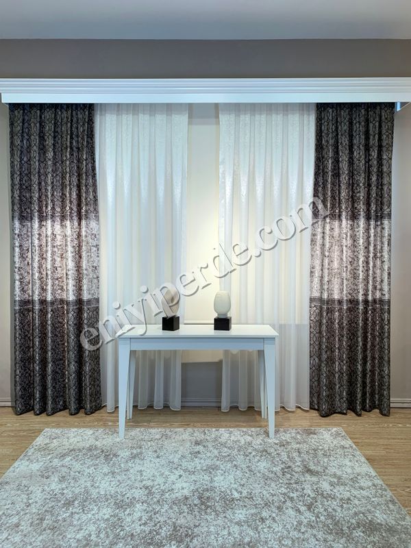 Liva Aron Model 1/2,50 Pile Fon Perde Liva Aron Model 1/2,50 Pile Fon Perde