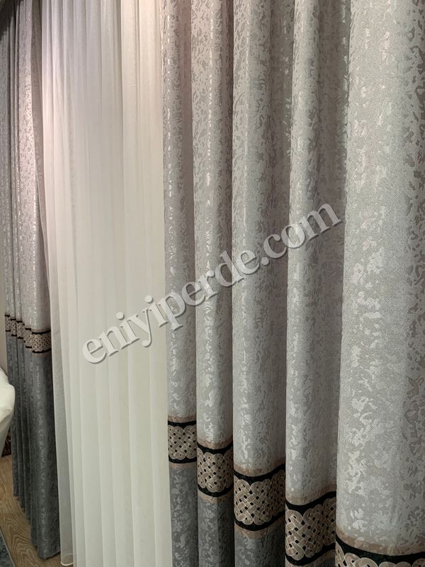 (gri) Liva Bonar Model 1/2,50 Pile Fon Perde Fiyatları, Özellikleri ve Yorumları - 3