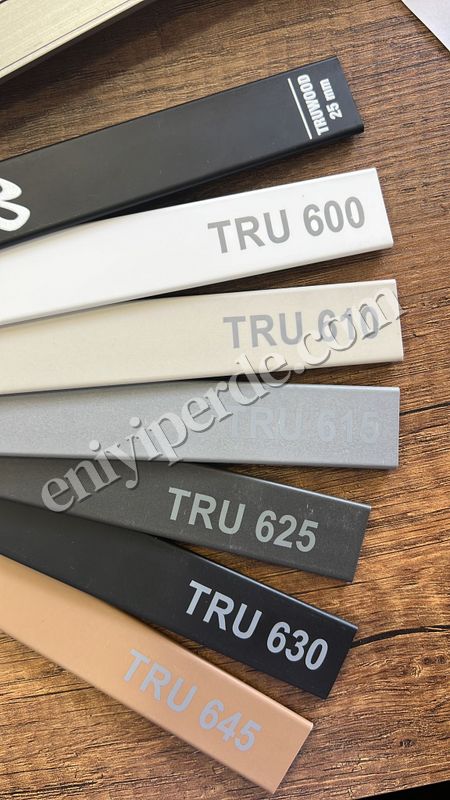 (siyah) Siyah 25 mm Ahşap Görünümlü Jaluzi Perde - TRU630 Fiyatları, Özellikleri ve Yorumları - 3