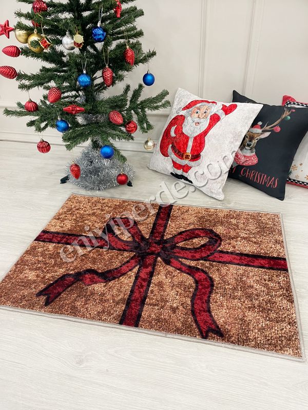 (kahverengi) Gift Hediye Paketi Paspas  Ölçü 60x90 Fiyatları, Özellikleri ve Yorumları - 5