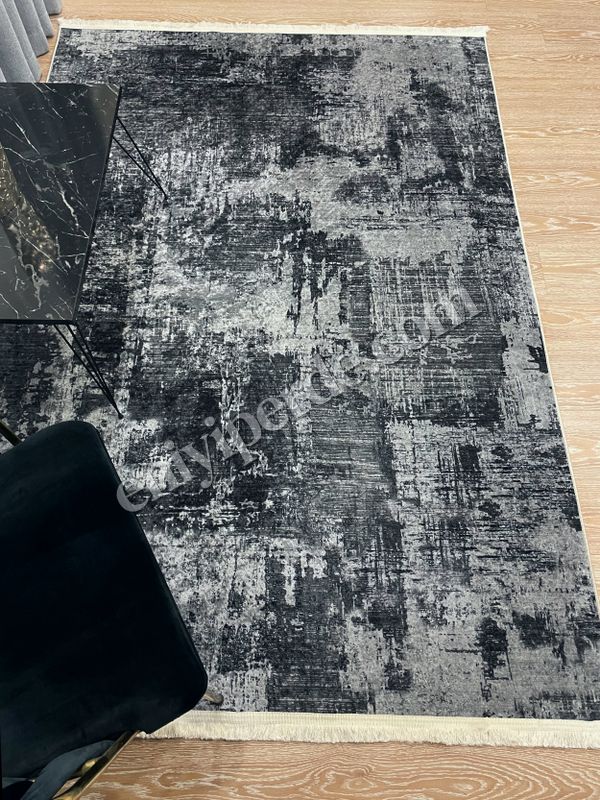 (antrasit) Yüksek Kalite - Kaymaz Taban Saçaklı Koridor Mutfak Salon Kesme Yolluk Halı Fiyatları, Özellikleri ve Yorumları - 5