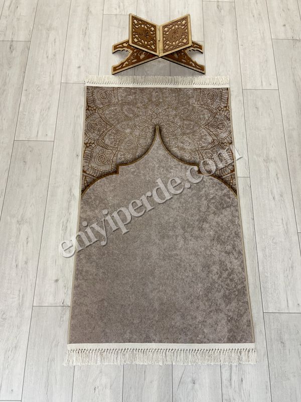 (bej) Seccade Saçaklı (lateks Taban) 75x125 Ebat Fiyatları, Özellikleri ve Yorumları - 1