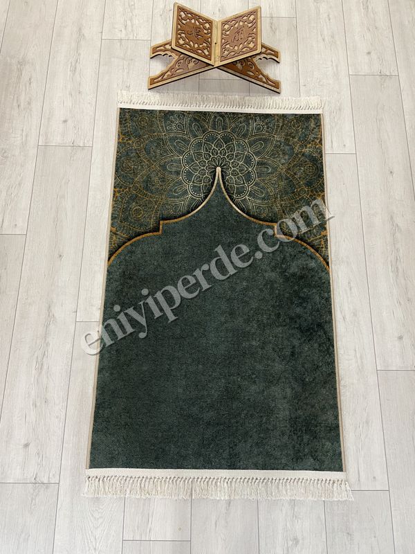 (haki) Seccade Saçaklı (lateks Taban) 75x125 Ebat Fiyatları, Özellikleri ve Yorumları - 1
