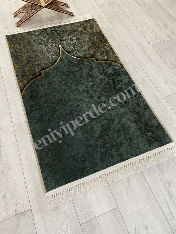 (haki) Seccade Saçaklı (lateks Taban) 75x125 Ebat Fiyatları, Özellikleri ve Yorumları - 2