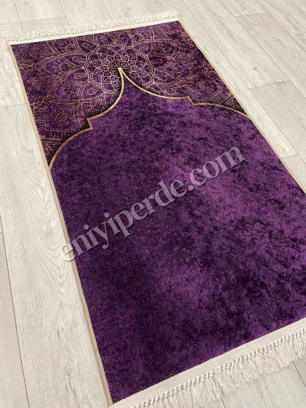 (mor) Seccade Saçaklı (lateks Taban) 75x125 Ebat Fiyatları, Özellikleri ve Yorumları - 4
