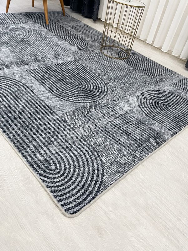 (gri) Gri Jüt Görünümlü Modern Halı Fiyatları, Özellikleri ve Yorumları - 6