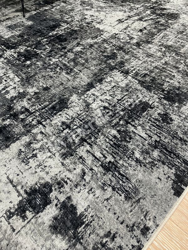 (antrasit) Yüksek Kalite - Kaymaz Taban Saçaklı Koridor Mutfak Salon Kesme Yolluk Halı Fiyatları, Özellikleri ve Yorumları - 4