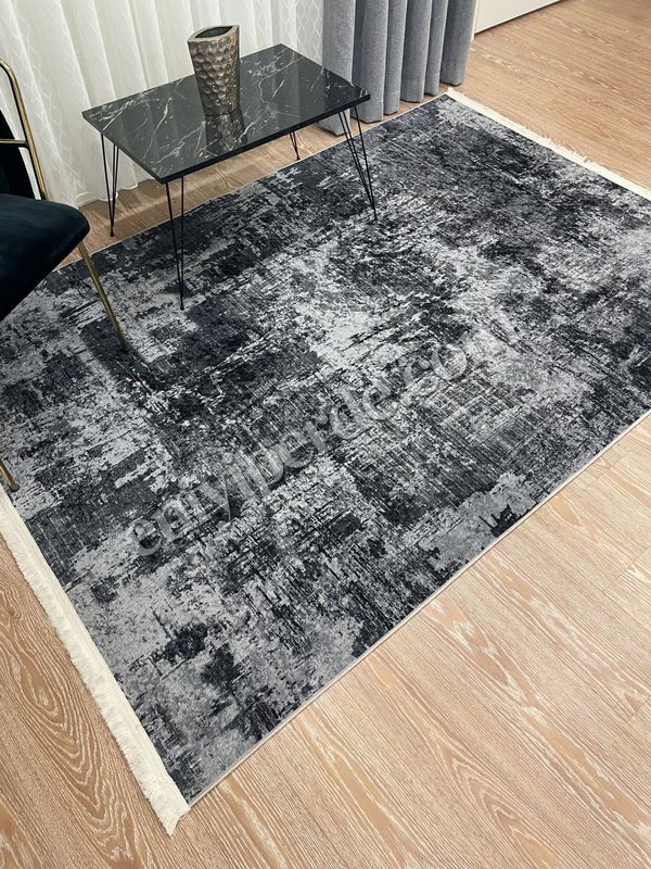 (antrasit) Yüksek Kalite - Kaymaz Taban Saçaklı Koridor Mutfak Salon Kesme Yolluk Halı Fiyatları, Özellikleri ve Yorumları - 6