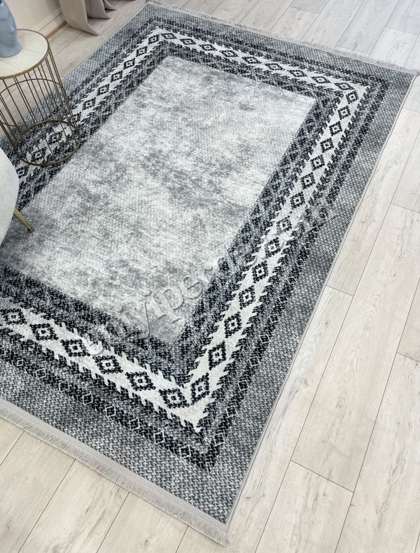 (gri) GRİ- Jüt Sisal Görünümlü Lateks Taban Halı Fiyatları, Özellikleri ve Yorumları - 2