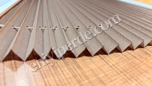 (acik-kahverengi) PLİSE PERDE - SÜTLÜ KAHVE Fiyatları, Özellikleri ve Yorumları - 3