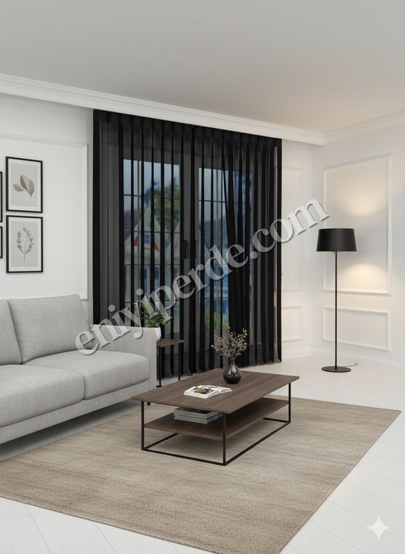 dikey tül perde - 3