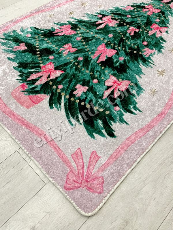 (pembe) Pembe Renk - Yeniyıl Konsept Yılbaşı Halı Fiyatları, Özellikleri ve Yorumları - 2