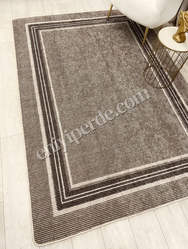 (kahverengi) Sisal Hasır Görünümlü Lateks Taban Yolluk Antre Halı Fiyatları, Özellikleri ve Yorumları - 4