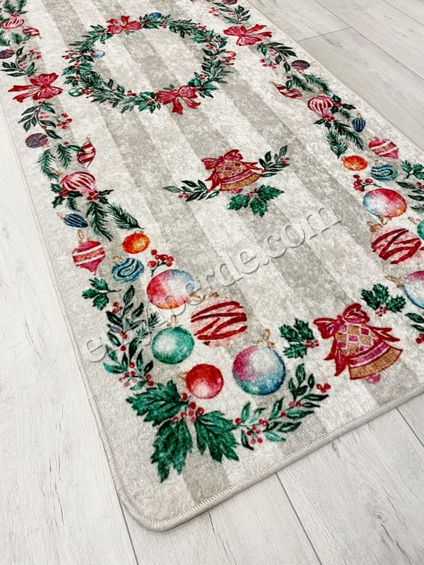 (tas) Taş Rengi - Yeniyıl Konsept Yılbaşı Mutfak Antre Halısı Fiyatları, Özellikleri ve Yorumları - 4