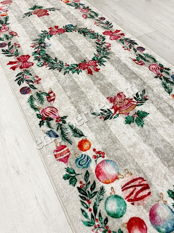 (tas) Taş Rengi - Yeniyıl Konsept Yılbaşı Mutfak Antre Halısı Fiyatları, Özellikleri ve Yorumları - 5