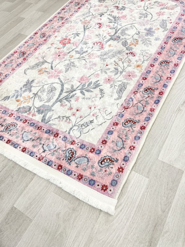 (pudra) Modern Çiçekli Medine Seccade 80x140 Fiyatları, Özellikleri ve Yorumları - 2