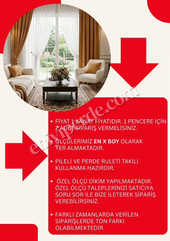 (hardal) HARDAL Renk 1/3 SIK PİLE Petek Dokuma Yumuşak Yapılı Panama Fon Perde Fiyatları, Özellikleri ve Yorumları - 7