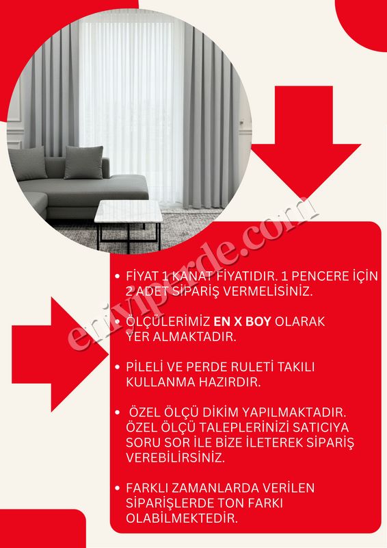 (acik-gri) AÇIK GRİ Renk 1/3 SIK PİLE Petek Dokuma Yumuşak Yapılı Panama Fon Perde Fiyatları, Özellikleri ve Yorumları - 8