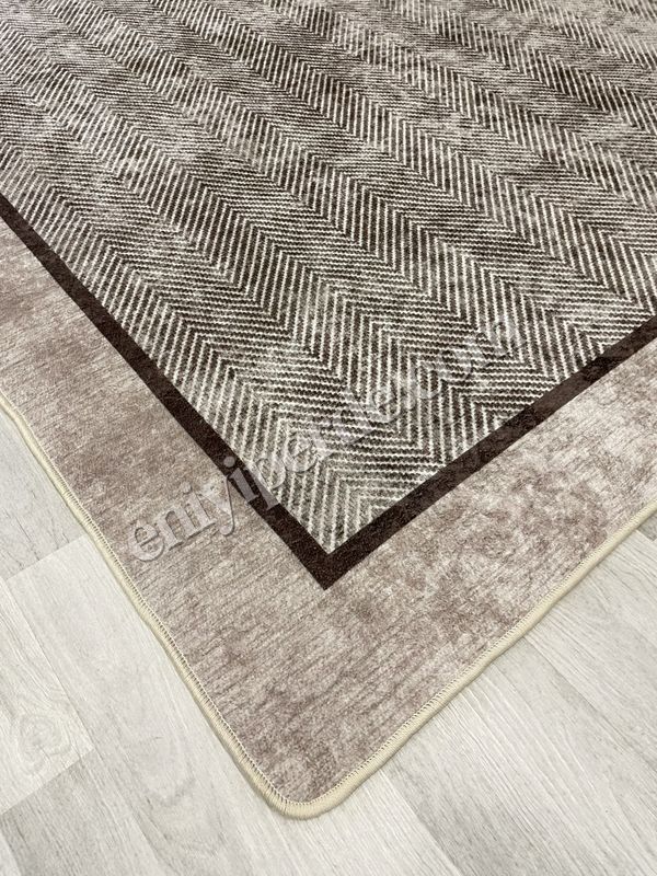 (bej) BEJ KAHVE Jüt Sisal Görünüm Bordürlü Kaymaz Taban Yolluk Mutfak Halı Fiyatları, Özellikleri ve Yorumları - 2