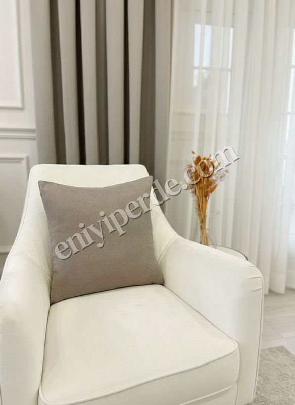 (acik-kahverengi) LATTE KAHVE Renk 45X45 Ölçü Petek Dokuma Yumuşak Yapılı Kırlent Kılıf Fiyatları, Özellikleri ve Yorumları - 3