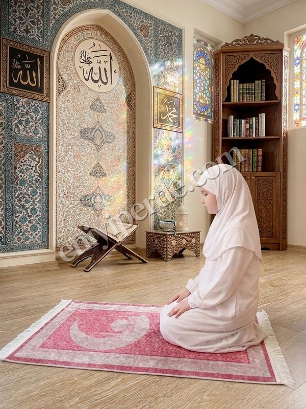 (pembe) Çocuk Seccadesi Pembe  60X100 Ebat Fiyatları, Özellikleri ve Yorumları - 2