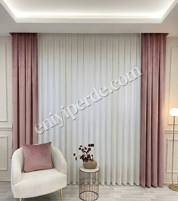 (ekru) Şantuklu Şeffaf Simli Kırık Beyaz 1/3 Sık Pile Tül Perde Fiyatları, Özellikleri ve Yorumları - 3