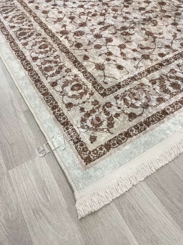 (bej) Klasik Bej Renk LateksTaban Salon ve Yolluk Antre Halı Fiyatları, Özellikleri ve Yorumları - 6