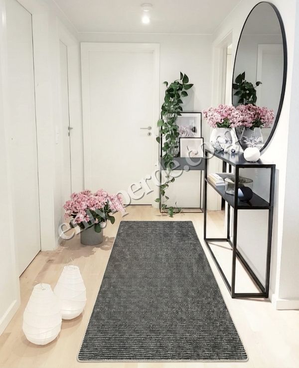 (siyah) Modern Siyah Renk Lateks Taban Salon ve Yolluk Antre Halı Fiyatları, Özellikleri ve Yorumları - 4