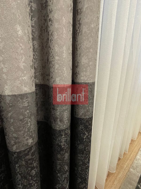 (gri) Liva Florus Model 1/2,50 Pile Fon Perde - 4
