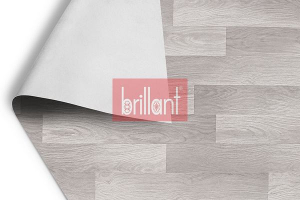 (gri) 2 Metre EN - DAR PARKE DESEN GRİ RENK - PVC Zemin Kaplama - Keçeli Kalın - Yer Döşemesi Mineflo - 3