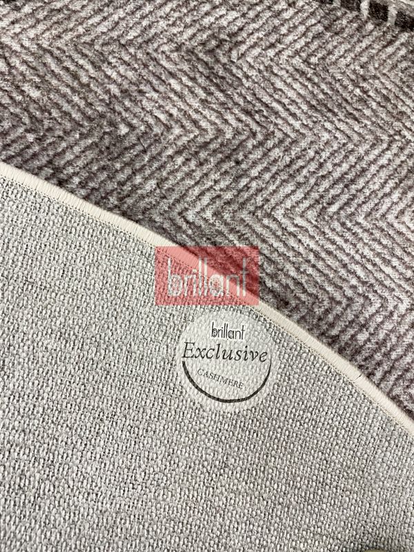 (vizon) VİZONKAHVE Jüt Sisal Görünüm Kaymaz Taban Yuvarlak Halı - 6