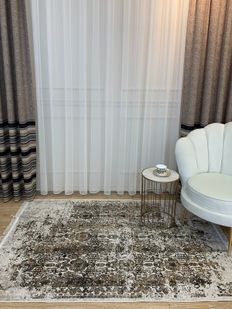 Şönil Görünüm Saçaklı Etnik Kilim Halı Şönil Görünüm Saçaklı Etnik Kilim Halı